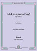 Ah, Love, but a Day!, Op.44 No.2, in d minor